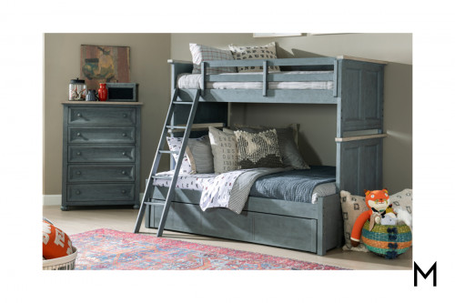 Costa Mesa Twin Over Twin Bunk Bed
