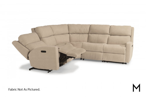 Catalina 5 Piece Reclining Sectional Sofa with Power Headrest