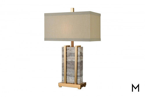 Marble Harnessed Table Lamp