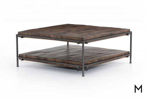 Industrial Square Coffee Table