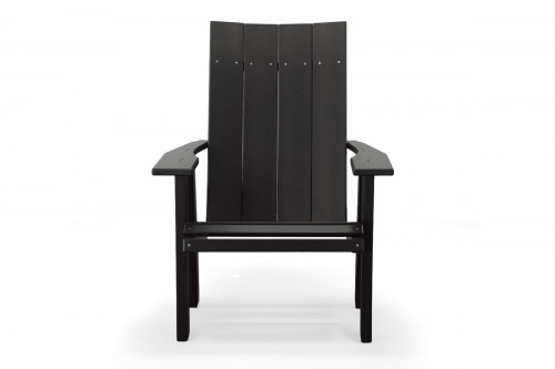 Contemporary Patio Chair in Black
