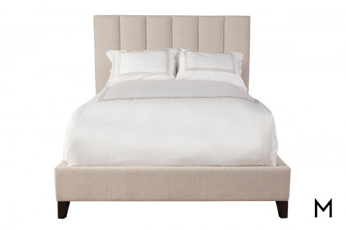 M Collection Channel Tufted Queen Bed