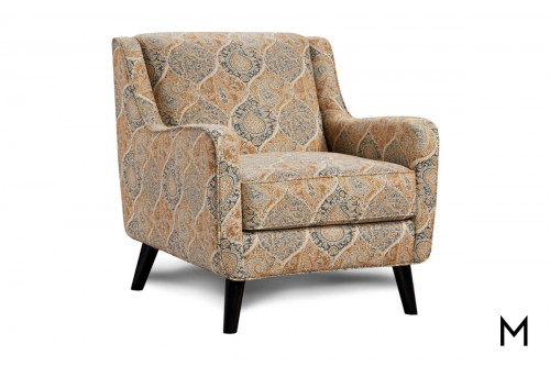 Stationary Accent Chair in Hampshire Topaz