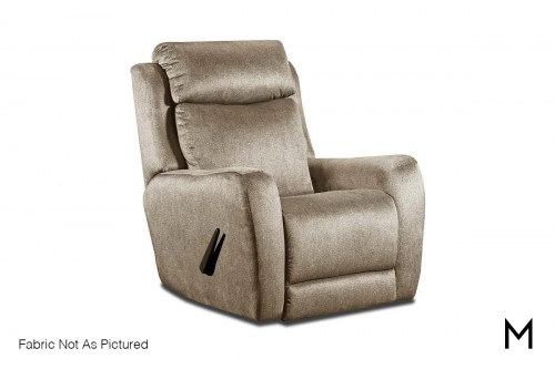 M Collection View Point Recliner in Cyber Space Driftwood