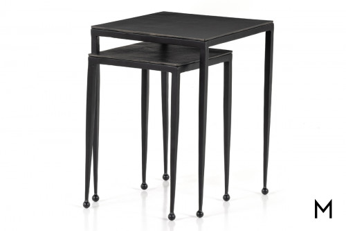 Dalton Nesting End Tables a Set of Two Tables