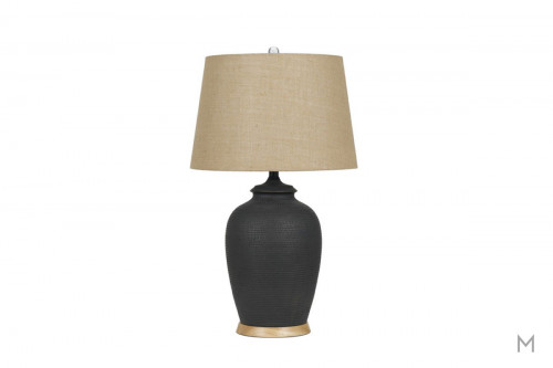 Sacaton Ceramic Table Lamp in Charcoal