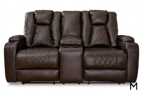 Merrick Reclining Loveseat with Center Console
