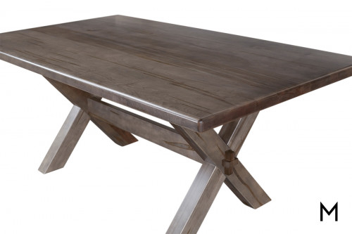 Branson 90x42 Dining Table with Crossbuck Support