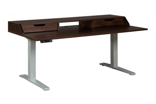 Adjustable Height Desk with Four Position Memory Height Settings