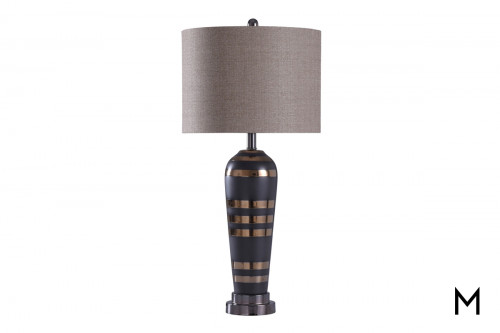 Ceramic and Steel Table Lamp