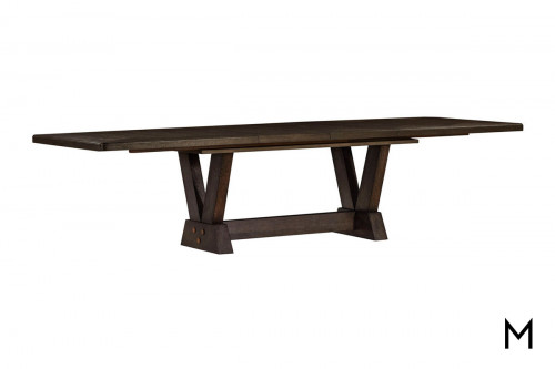 Woodwright Oak Park Dining Table in Espresso