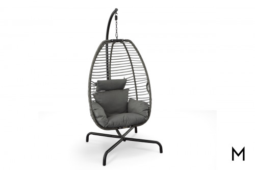 Outdoor Hanging Chair with Cushions