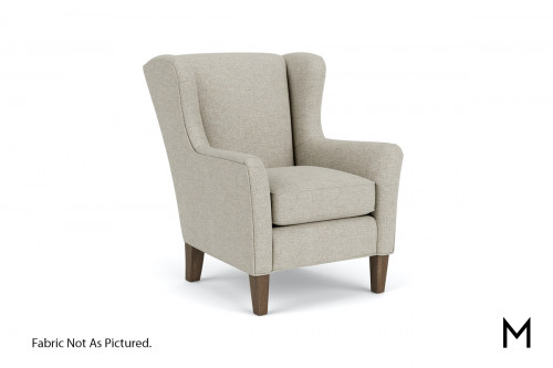 Ash Wingback Accent Chair
