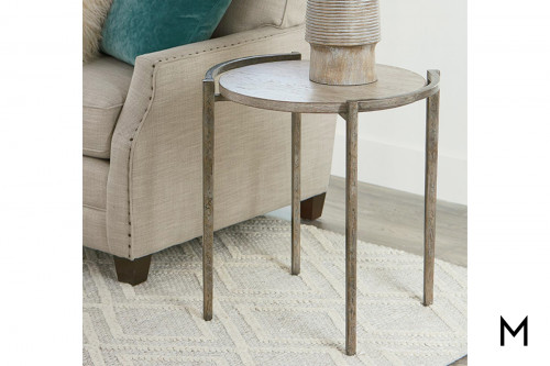 Chelsea Pier Round End Table