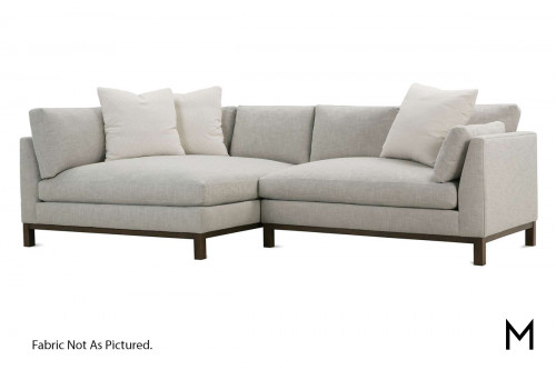 Bumper Chaise 2-Piece Sectional Sofa