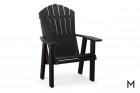 Adirondack Chair in Black Color Thumbnail Black