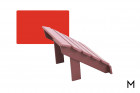 Adirondack Footstool in Red Color Thumbnail Red
