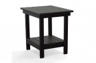 Outdoor End Table in Black Color Thumbnail Black