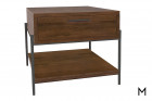 Baldwin Place End Table with One Drawer Color Thumbnail Brown