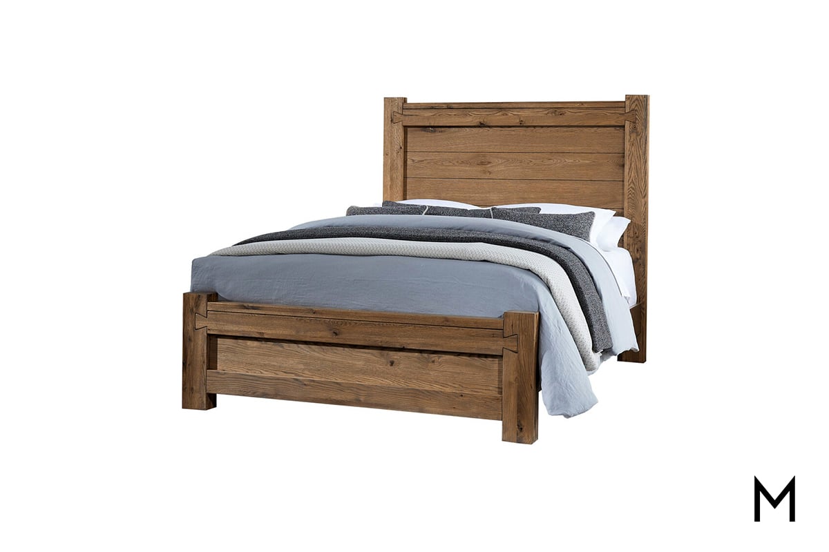 Darnell King Bed with Poster Headboard and Footboard