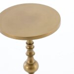 Cardsley Brass Drink Table - Image 3