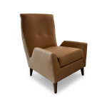 Jasper Wing Back Leather Chair