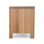 Modern West Two-Drawer Nightstand - Image 3