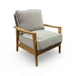 Positano Lounge Patio Chair with Cushioned Seat and Back