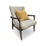 Randee Exposed Wood Chair - Image 3