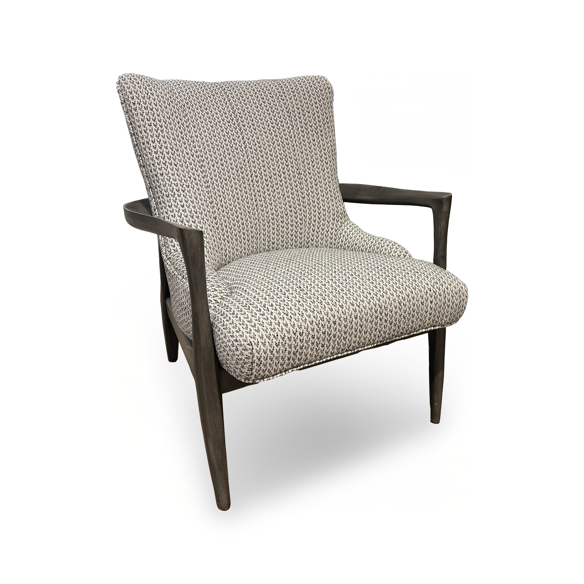 Randee Accent Chair-CHRCHRMF81939-CHRCHRMF81939 - Angle Randee Exposed Wood Chair - Image 1
