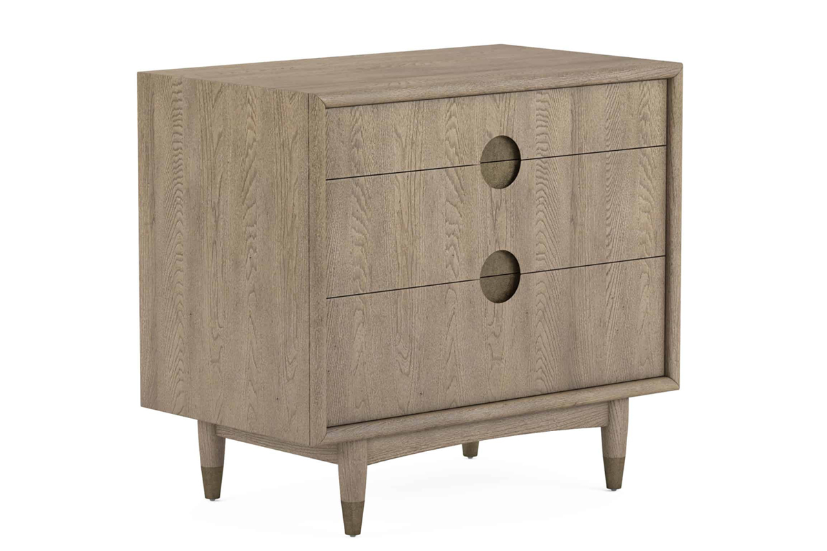 ka1NUn3TcbUSrdSG1Tpg Farrin Three-Drawer Bedside Chest - Image 1