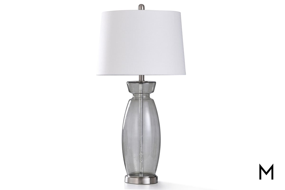 xYQOOFHMJGWshKse3i5K Seeded Glass Table Lamp - Image 1