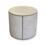 Sinclair Round Ottoman with Casters - Image 2