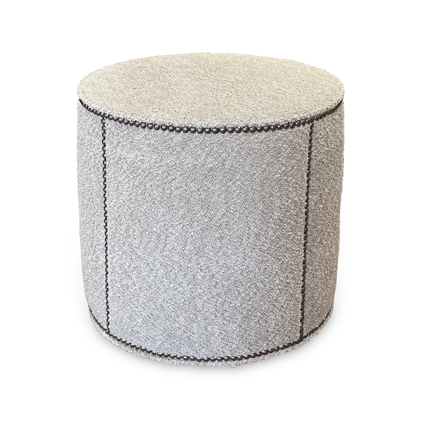 Sinclair Round Ottoman with Casters