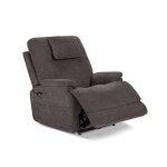 Zecliner Shell Fabric Power Lift Sleep Recliner with Massage and Heat - Image 4