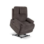 Zecliner Shell Fabric Power Lift Sleep Recliner with Massage and Heat - Image 5