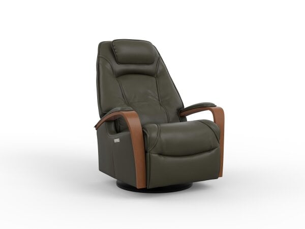 Helsinki Contemporary Large Swing Relaxer Power Recliner