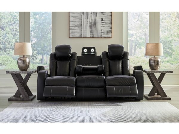 Contemporary Den Dual Power Reclining Sofa - Image 6