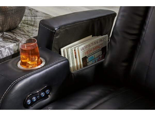 Contemporary Den Dual Power Reclining Sofa - Image 9