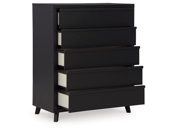 Danziya Contemporary 5-Drawer Bedroom Chest - Image 3