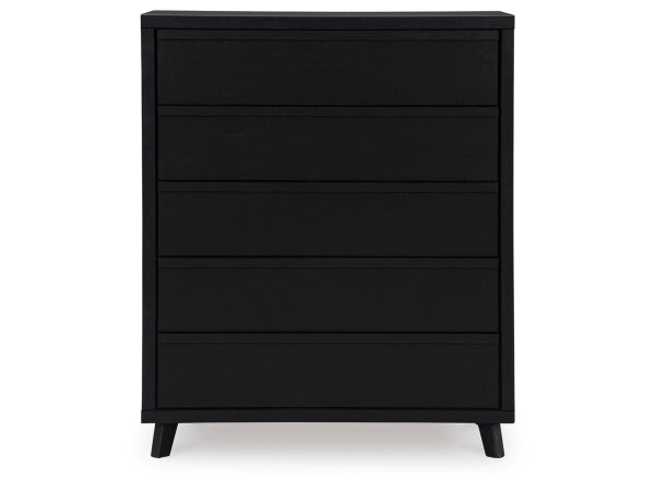 Danziya Contemporary 5-Drawer Bedroom Chest - Image 5