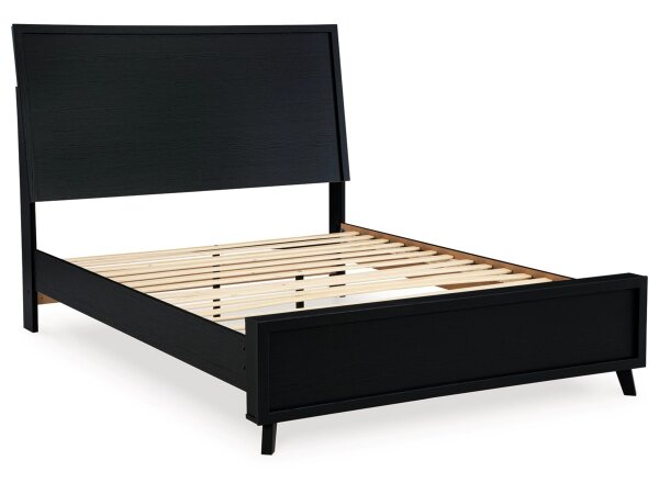 Danziya Contemporary Panel Bed - Queen - Image 4