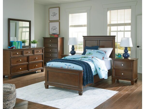 Danalora Modern Farmhouse Panel Bed - Twin - Image 2