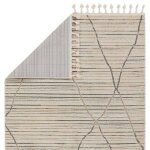 Jaida White 6'3" x 9'6" Power Loomed Rug - Image 4