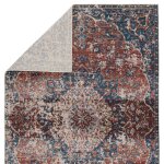 Blue Swoon 5'x7'3" Power Loomed Rug - Image 3