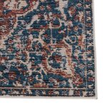 Blue Swoon 5'x7'3" Power Loomed Rug - Image 4