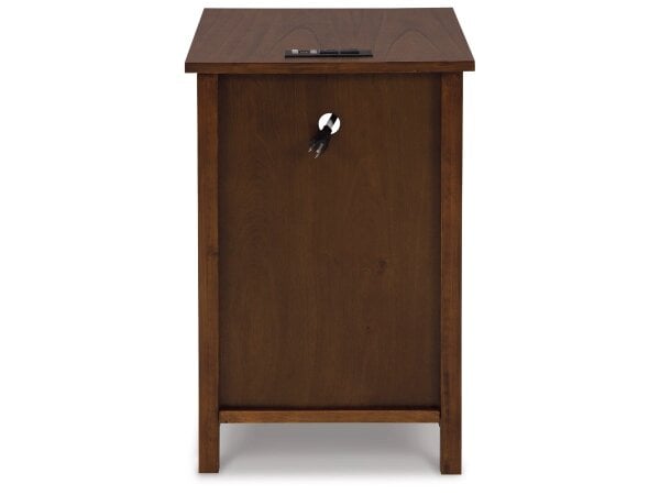 Trenton Chairside Table with USB and Power - Image 6