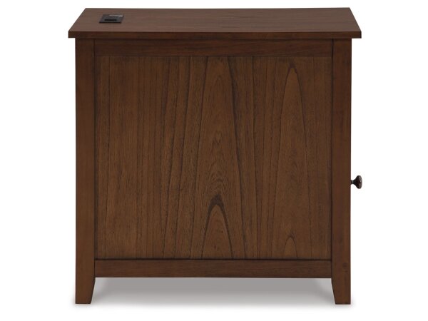Trenton Chairside Table with USB and Power - Image 5