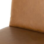 Crete Modern Leather Barstool - Image 8
