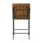 Crete Modern Leather Counter Stool - Image 7